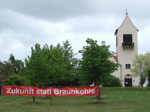 Gustav Adolf Kirche Im Ort Kerkwitz