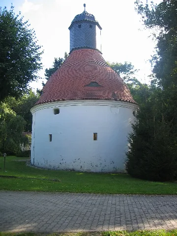 Guteborn, Schlosskapelle, Nordansicht Am Nachmittag