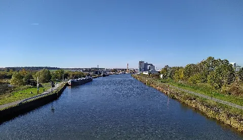 Hafen Haldensleben, Blick Von L 24 Richtung Westen
