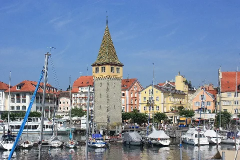 Hafen Lindau Am Bodensee Mit Mangturm, Seeseitig (2009)