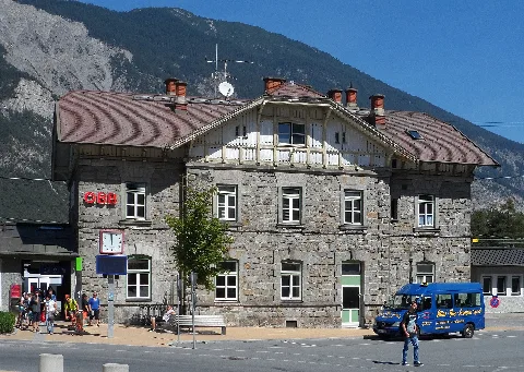 Haiming Ötztal Bahnhof Aufnahmsgebäude