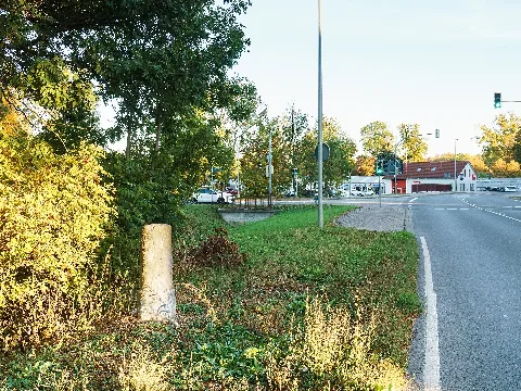 Halberstadt B 79 Sternstrasse Preussischer Rundsockelstein 01