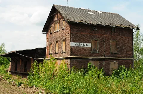 Halsbrücke Former Train Station5, Saxony