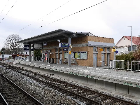 Haltepunkt Harthaus Stationsgebäude