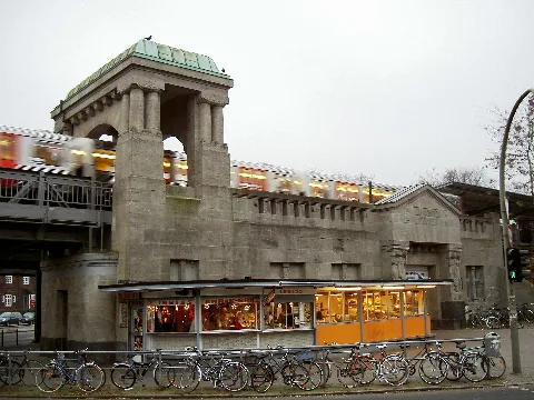 Hamburg U Bahn Kellinghusenstrasse