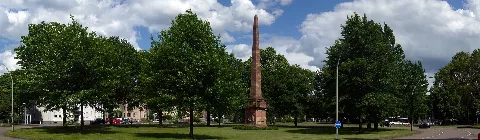 Hanau Ehrensäule Kreisel Panorama