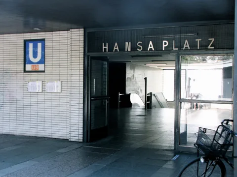 Hansaplatz Ubahneingang