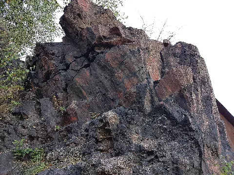 Harnischfläche Geotop Roter Kamm