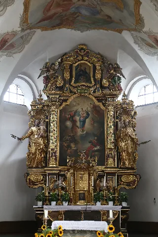 Hauptaltar St. Johannes Evangelist Hohenkammer 1