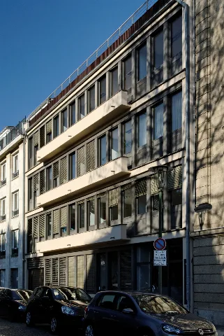 Haus Couvenstrasse 4 In Duesseldorf Pempelfort, Von Suedwesten