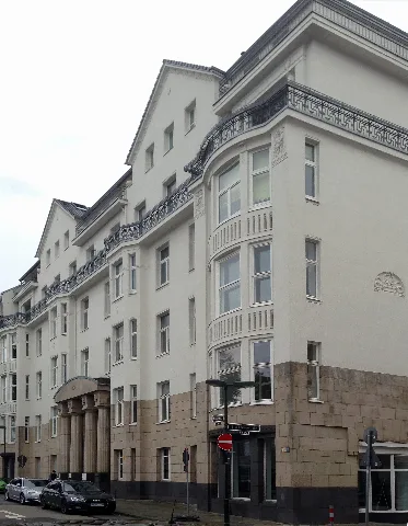 Haus Esplanade, Luegplatz 3 An Der Ecke Zur Brend’amourstraße, Düsseldorf Oberkassel 04