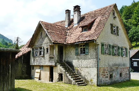 Haus Neben Dem Gasthaus Eyachmühle Panoramio