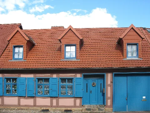 Hausfront In Röbel Panoramio