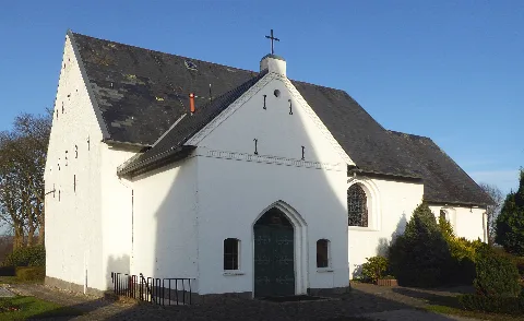 Havetoft Marienkirche Feldsteinkirche Mit Natursteinquader Anbau 12 19. Jh Foto 2018 Wolfgang Pehlemann P1280534
