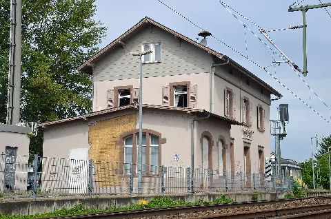 Heidelsheim Bahnhof Eg 2017 07 16