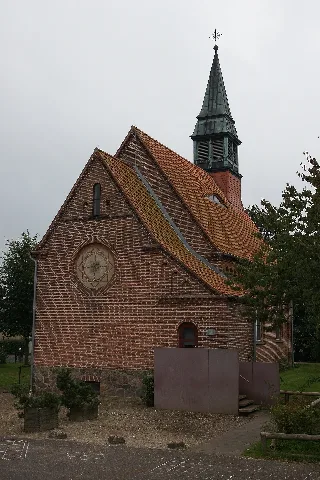 Heilands Kapelle Rückseite, Flensburg Weiche