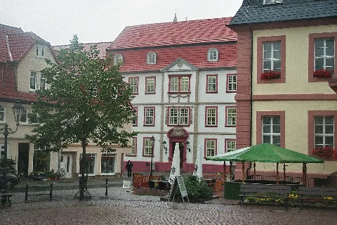 Heilbad Heiligenstadt, Blick Vom Markt Zum Amtsgericht