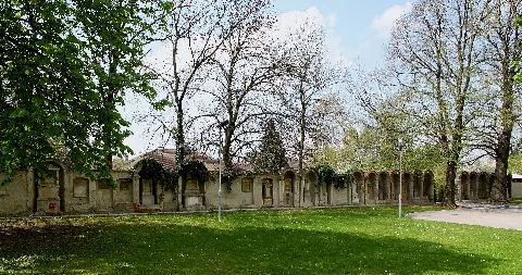 Heiligeneich Friedhofsmauer
