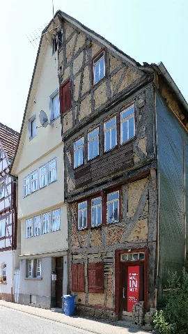 Herborn Fachwerkhaus Chaldäergasse 14 16 (Kd.he 132962 1 07.2015)