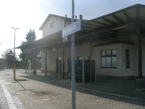 Herlasgrün Station Building