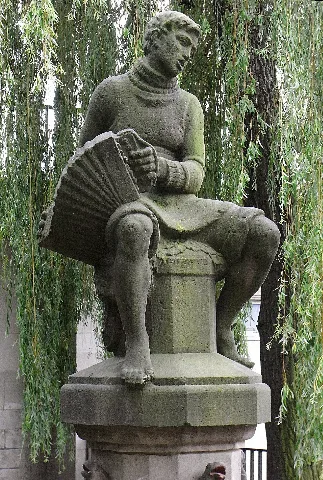 Hermann Hosaeus, Schifferbrunnen (1914), Berlin Hansaviertel