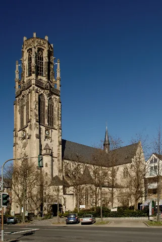 Herz Jesu Kirche In Duesseldorf Derendorf, Von Sueden
