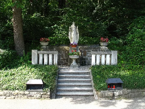 Herz Jesu Statue (Gugging) 01