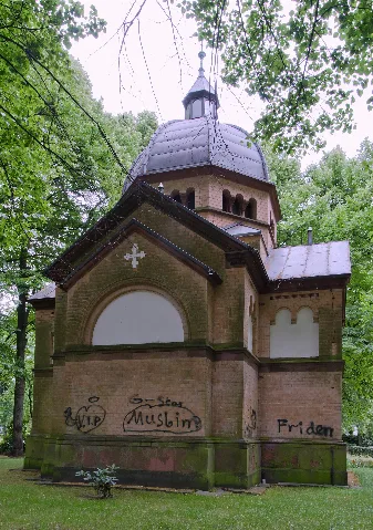 Hh Lohbrügge Friedhof Bergermausoleum Rückseite