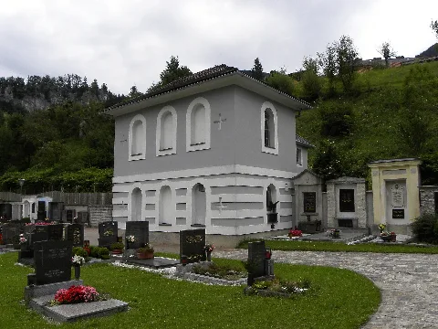 Hieflau Friedhof Mit Aufbahrungshalle