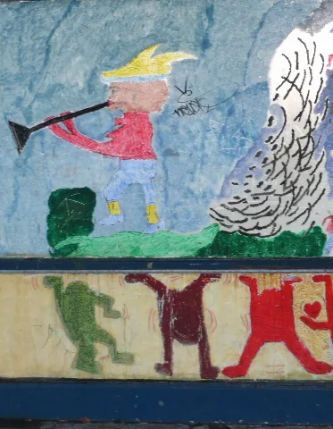 Hilden; Furtwängler; Theodor Heuss Schule 1 Detail 2