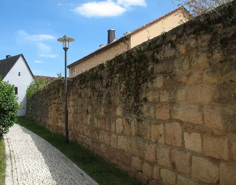 Hilpoltstein An Der Stadtmauer