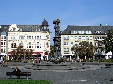 Historiensäule Koblenz 2005