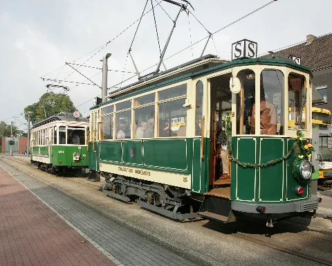 Historische Triebwagen Oberhausen Neumarkt