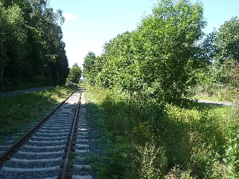 Hochwaldbahn In Trier Nord In July 2016