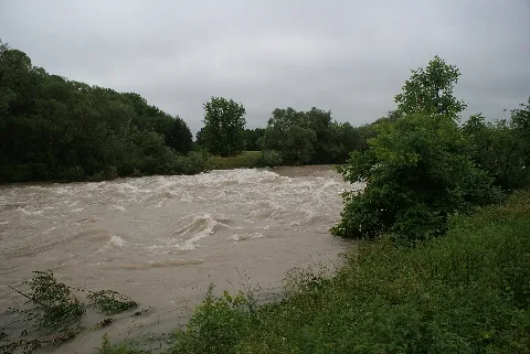 Hochwasser 2009 Traisen St. Pölten