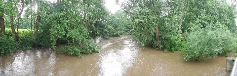 Hochwasser Berkel Gescher2