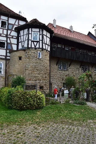 Hohenlohekreis Öhringen Stadtmauer Hofgarten Gänsturm