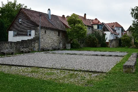 Hohenlohekreis Öhringen Stadtmauer Hofgarten Malefizturm Storchsnestturm