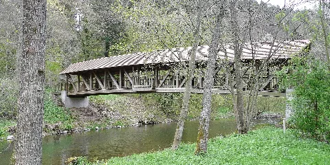 Holzbrücke Über Die Nagold Panoramio