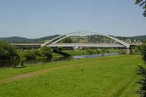 Holzminden Neue Weserbrücke 1