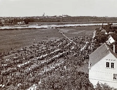 Horse Market In Lorenzkirch
