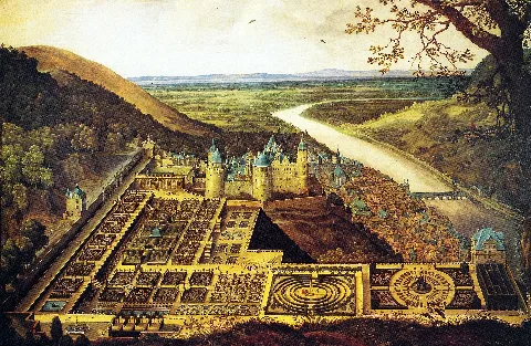 Hortus Palatinus Und Heidelberger Schloss Von Jacques Fouquiere