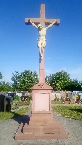 Hundheim (Külsheim) Kleindenkmal 22 Friedhofskreuz
