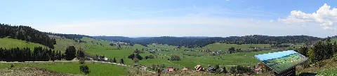 Ibach (Schwarzwald) Alpenpanorama Aussichtspunkt 180° Panorama