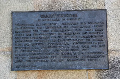 Ibbenbueren Christuskirche Information Tablet