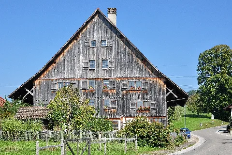 Illnau Effretikon Ehemaliges Bauernhaus, Sogenanntes Hablützelhaus, Horbenerstrasse 9 2011 09 24 13 46 08 Shiftn