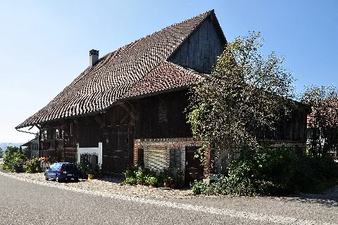 Illnau Effretikon Ehemaliges Bauernhaus, Sogenanntes Hablützelhaus, Horbenerstrasse 9 2011 09 24 13 48 48 Shiftn