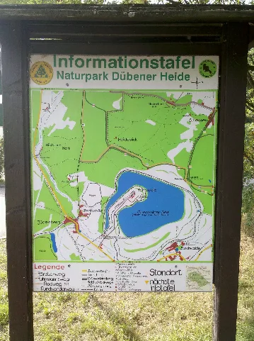 Informationstafel Naturpark Dübener Heide In Jüdenberg 2016