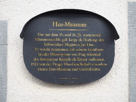 Infotafel Am Hus Museum Konstanz