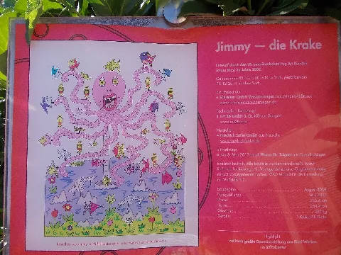 Infotafel Jimmy – Die Krake